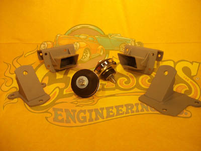 CP-1106A Small Block Chevy V8 Engine Mounting Kit for 1940 Chevy with original IFS