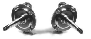 AR-2021B Forged Spindles for 1928-1948 Ford (GM Rotors) w bushings installed