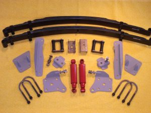 AS-2017CY Complete Leaf Spring Rear End Mounting Kit for 1941-1948 Ford