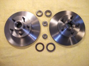 AU-0124C Rotors w Bearings and Seals (GM 4 3/4 inch)